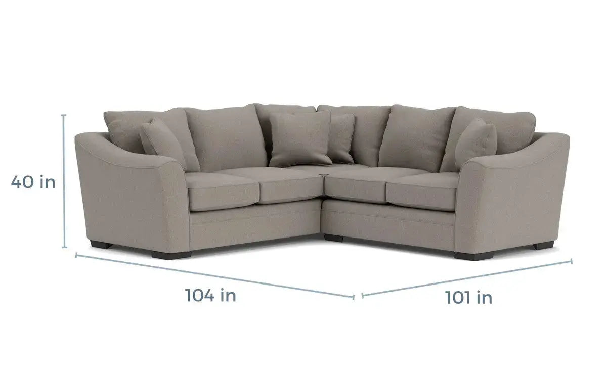 BRAZIL001:Brazil Tux Loveseat Sectional, 