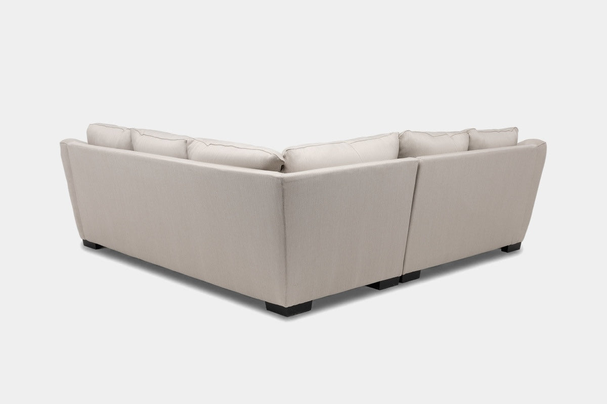 BRAZIL046:Brazil Tux Loveseat Sectional, Back