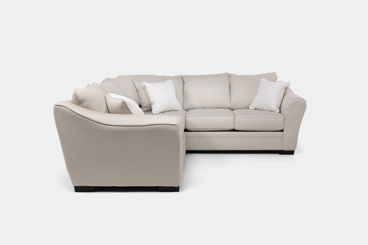 BRAZIL046:Brazil Tux Loveseat Sectional, Front