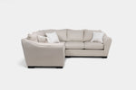BRAZIL042:Brazil Tux Loveseat Sectional, Front