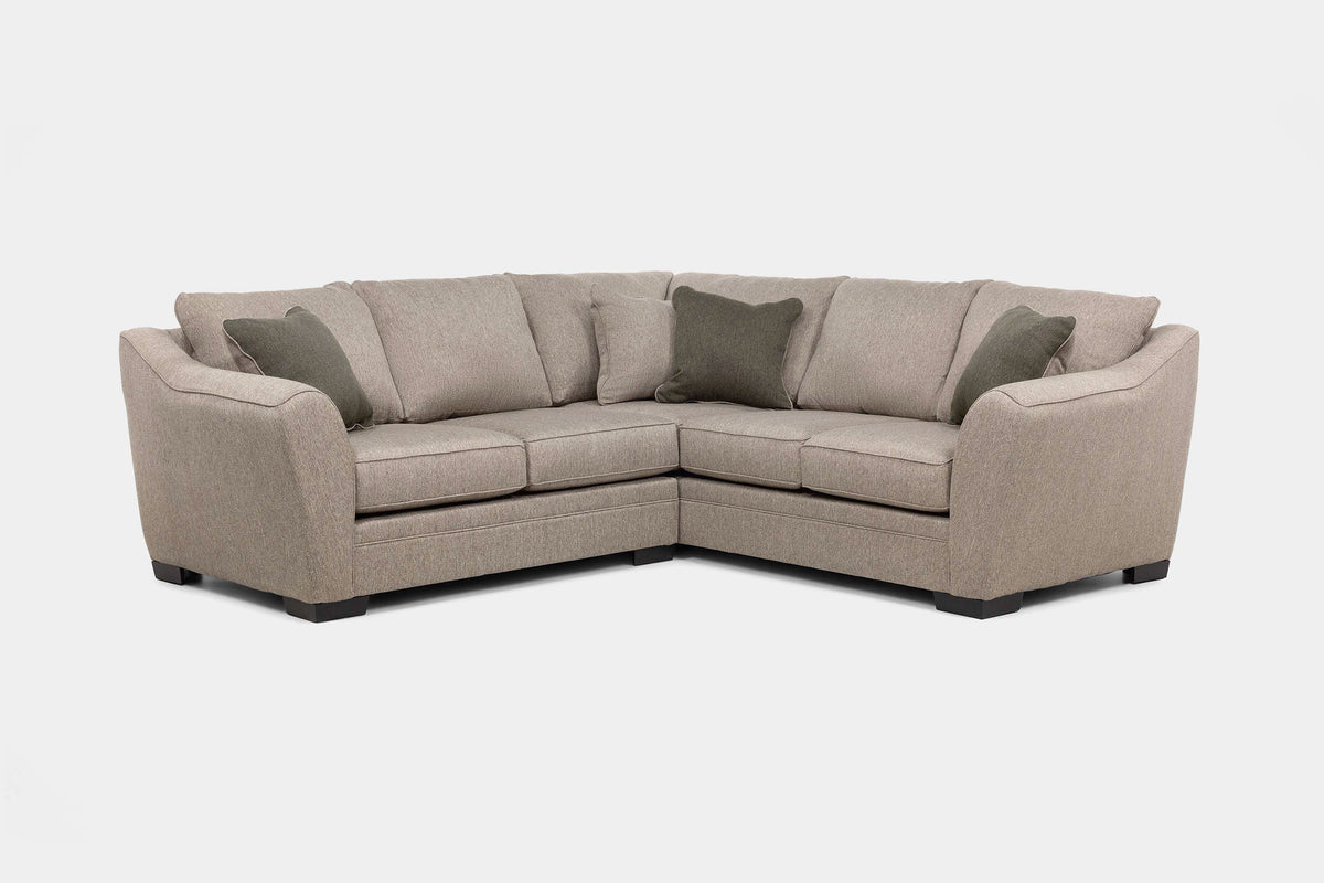 BRAZIL036:Brazil Tux Loveseat Sectional, Angled