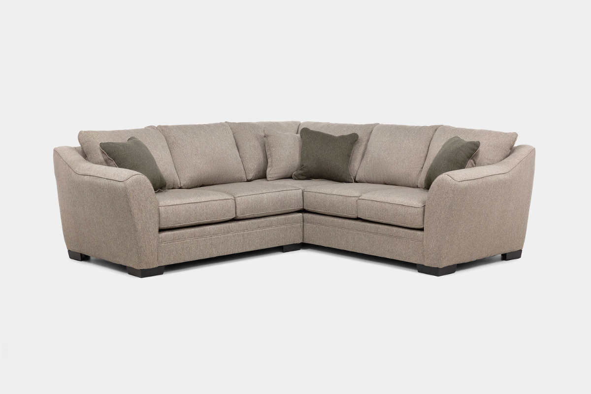 BRAZIL032:Brazil Tux Loveseat Sectional, Angled