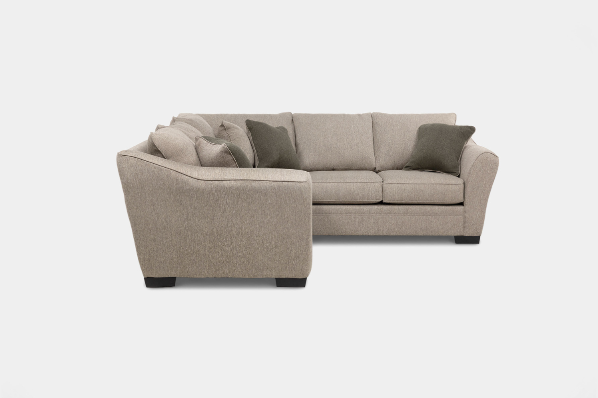 BRAZIL037:Brazil Tux Loveseat Sectional, Front