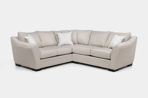 BRAZIL042:Brazil Tux Loveseat Sectional, Angled