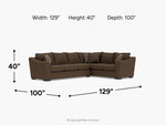 BRAZCUS01:Brazil Tux Sofa Sectional, 