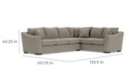 145110167:Brazil Tux Sofa Sectional, 