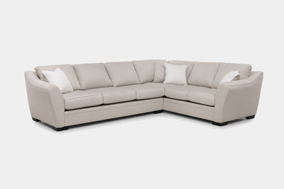 BRAZIL043:Brazil Tux Sofa Sectional, Angled