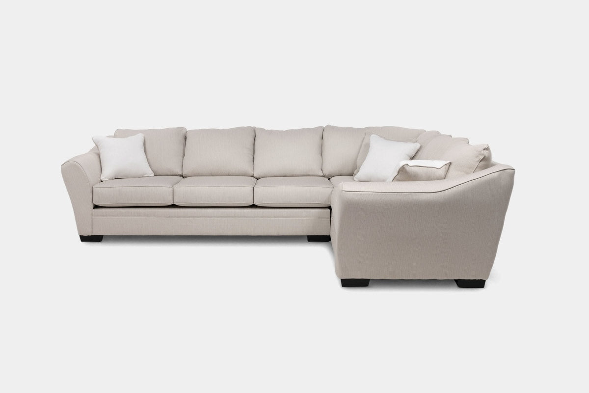 BRAZIL043:Brazil Tux Sofa Sectional, Front