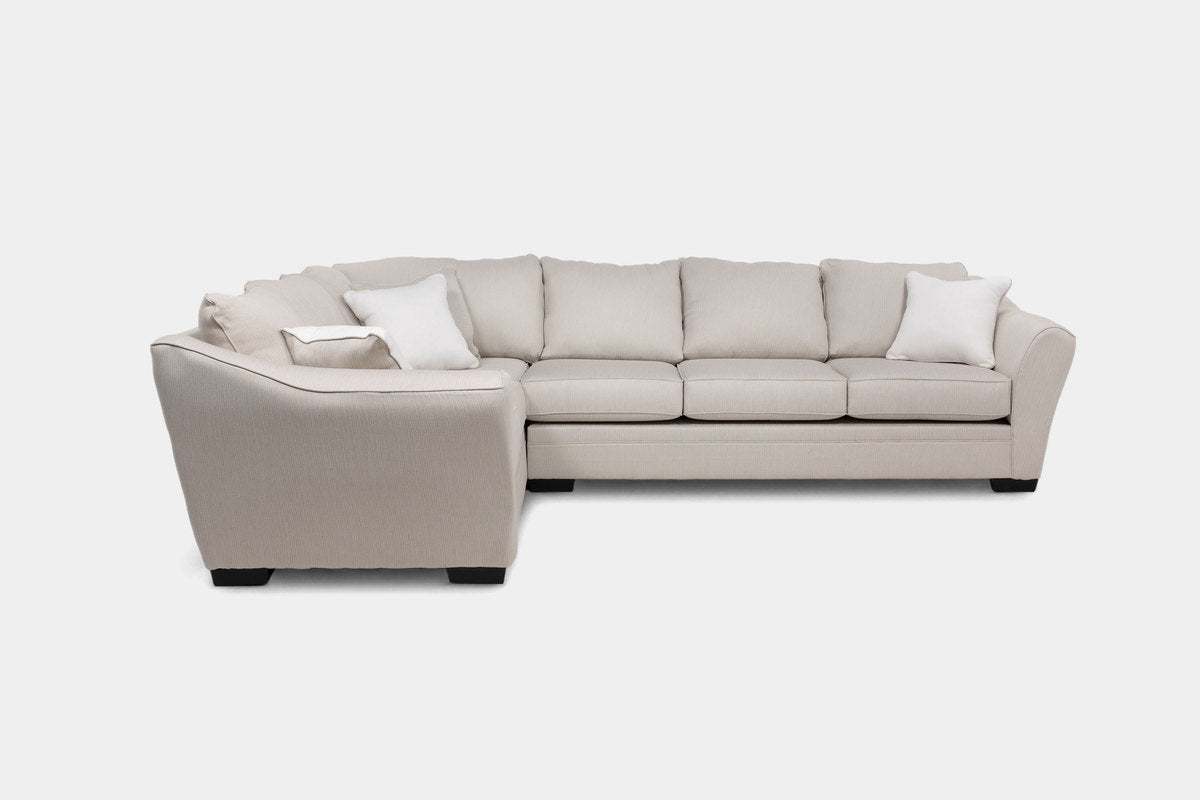 BRAZIL049:Brazil Tux Sofa Sectional, Front