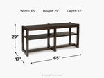 453926277:Breckington 3 Piece Sofa Table, 