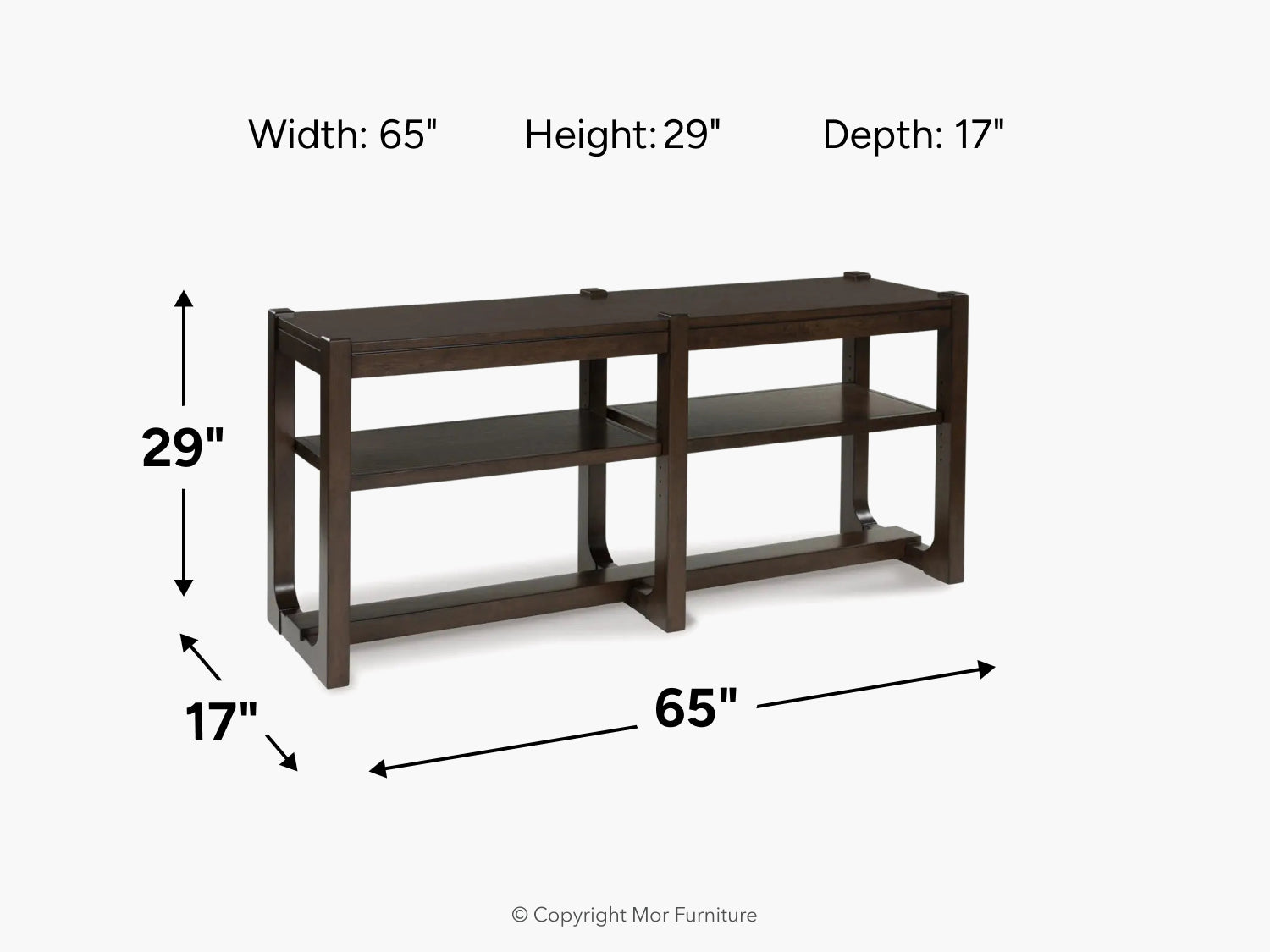 453926277:Breckington 3 Piece Sofa Table, 