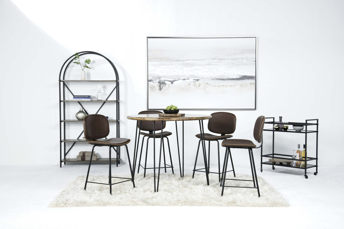 BRENNAN02:Brennan Round Counter Height D, Styled