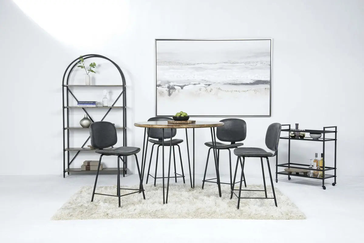 BRENNAN03:Brennan Round Counter Height D, Styled