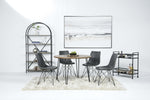 BRENNAN01:Brennan Round Dining Table & 4, Styled