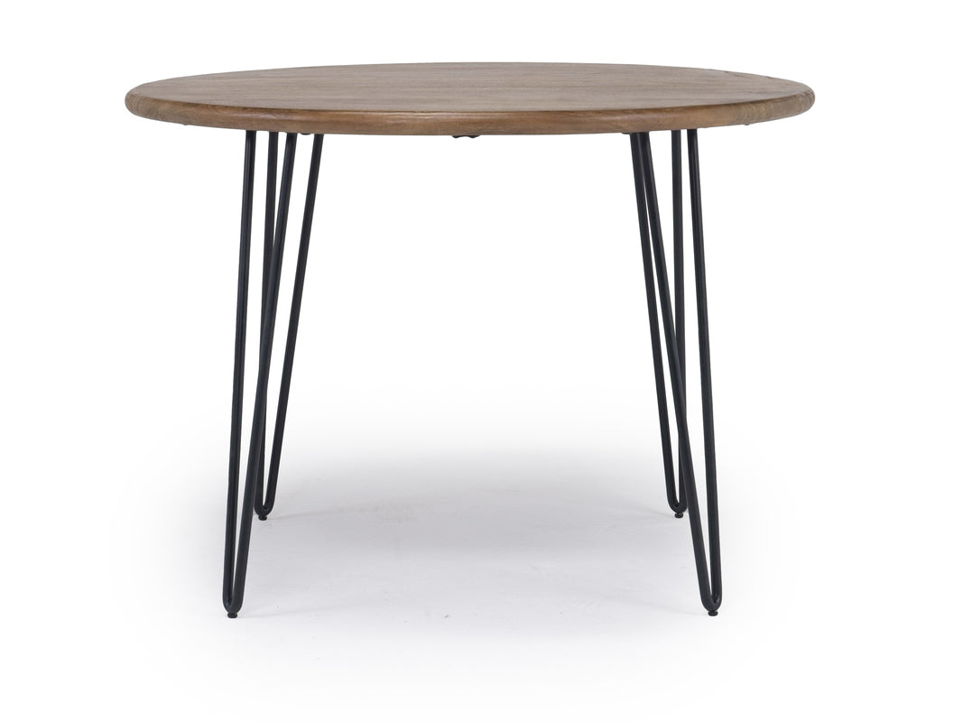 BRENNAN01:Brennan Round Dining Table & 4, Front
