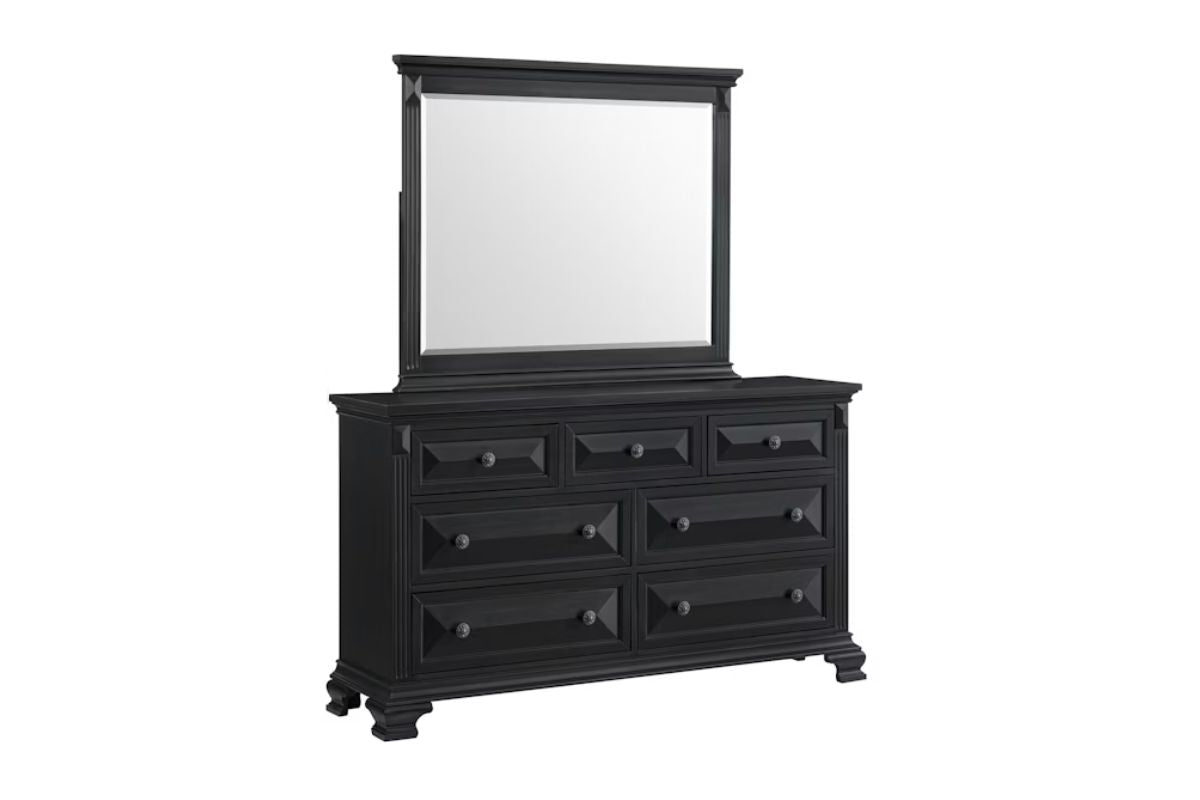 BRIDGES11:Bridgestone Panel Bed & Dresse, AngledAngle