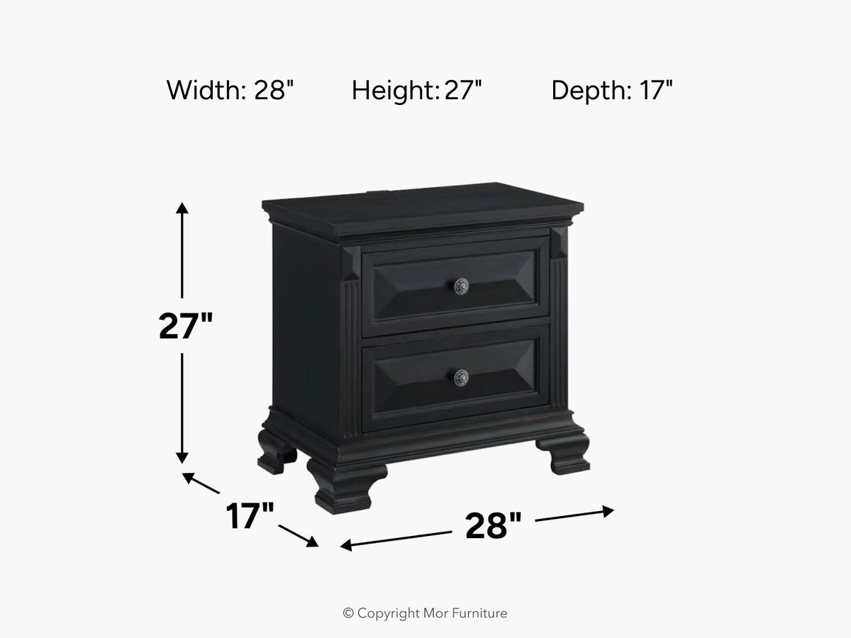 539391625:Bridgestone Nightstand, 