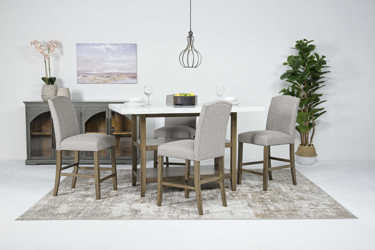 BRIGHTONA:Pub Counter Height Dining Tabl, 