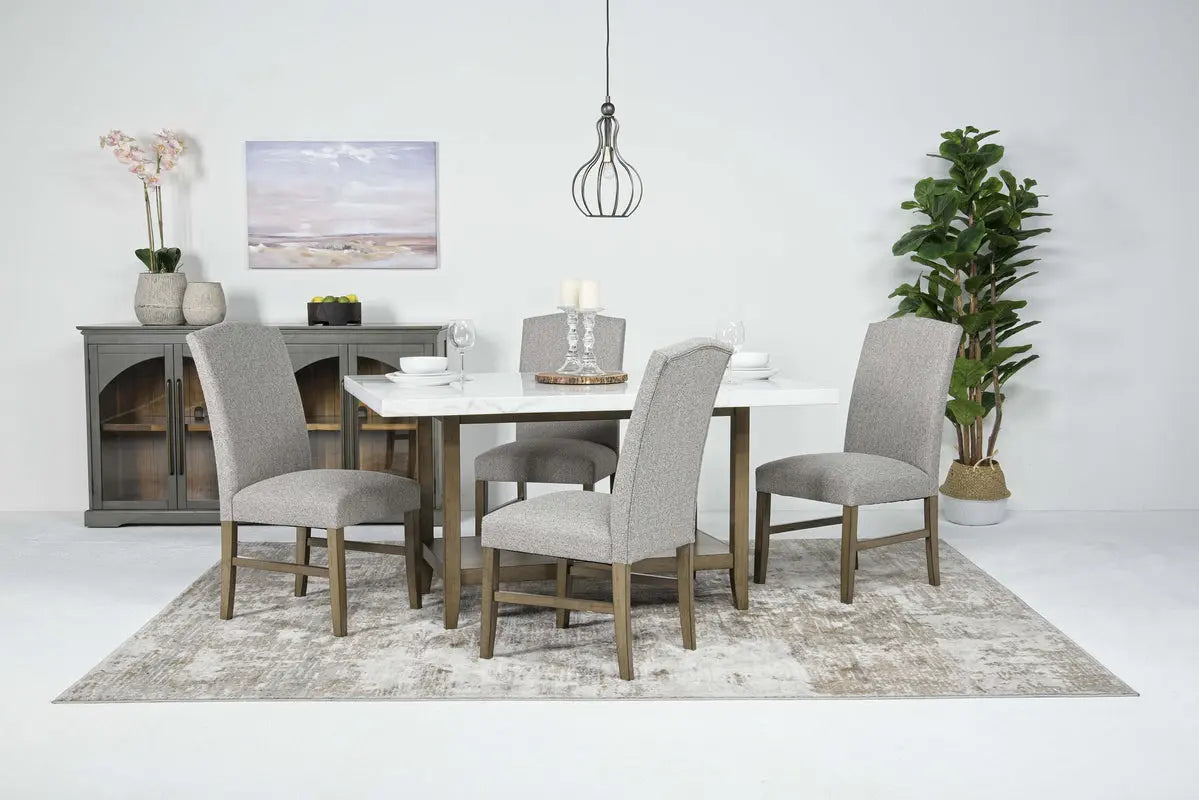 BRIGHTON4:Pub Dining Table & 4 Chairs, 