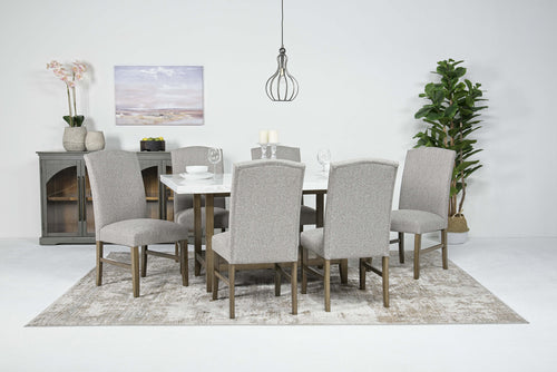 BRIGHTON5:Pub Dining Table & 6 Chairs, 