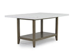 BRIGHTON4:Pub Dining Table & 4 Chairs, Angle