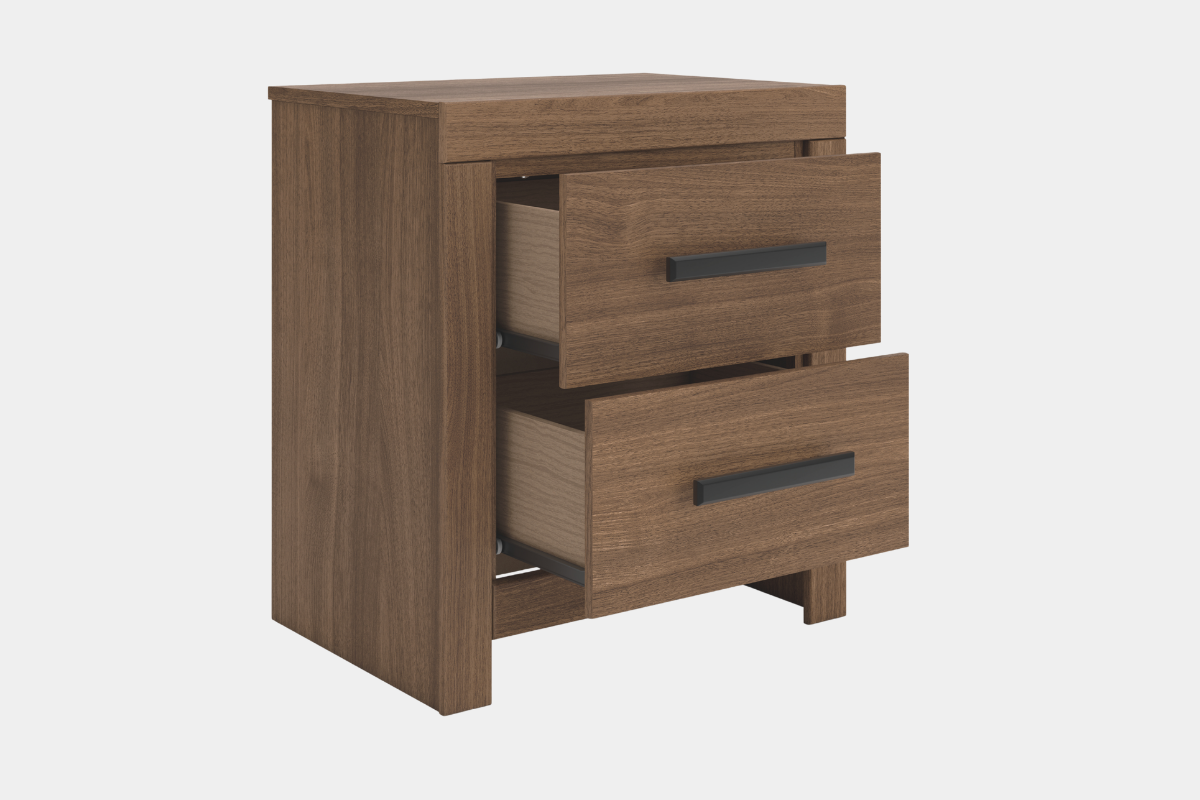 048015591:Broachmyn 2 Drawer Nightstand, Open
