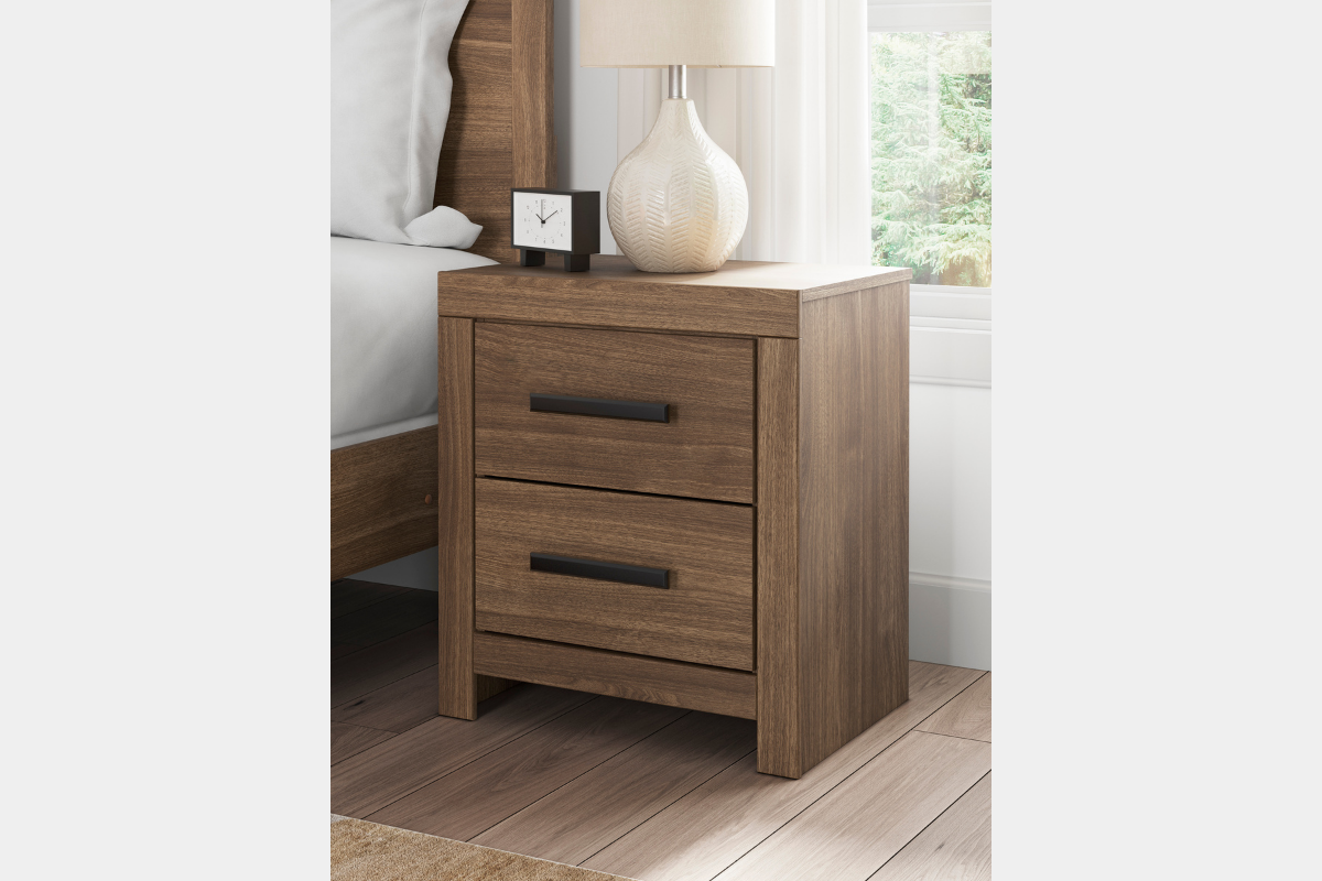 048015591:Broachmyn 2 Drawer Nightstand, Styled