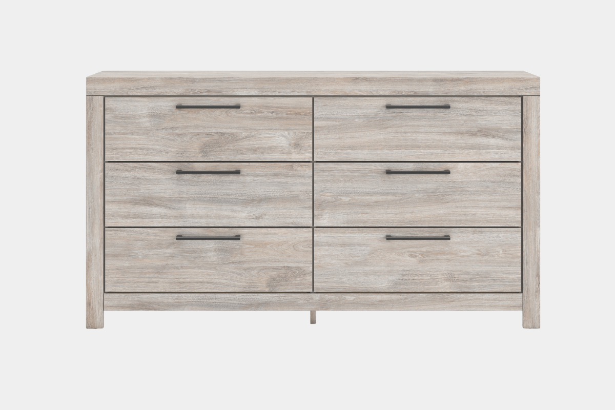 BROACHM03:Broachmyn Panel Bed & Dresser & Mirror & Nightstand, Front