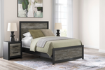 BROACHM32:Broachmyn Panel Bed & Dresser & Mirror & Nightstand, Styled