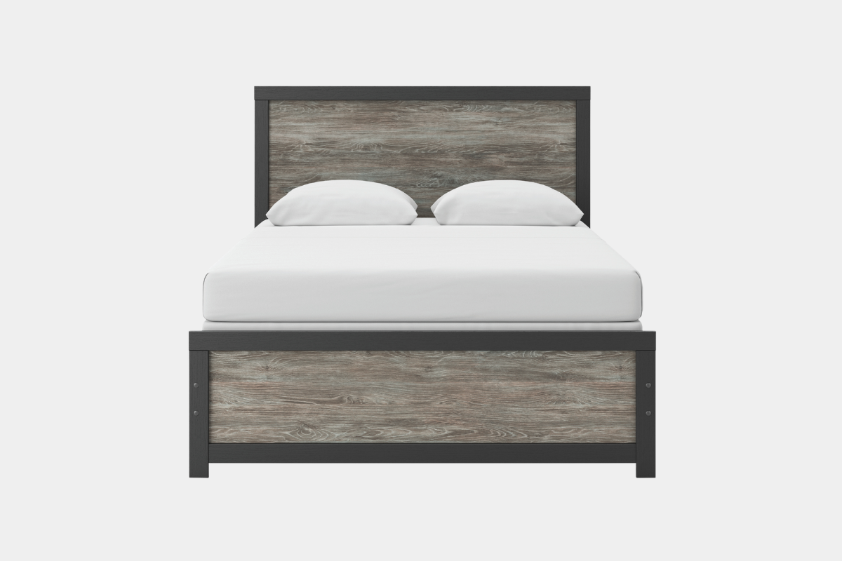 BROACHM29:Broachmyn Panel Bed & Dresser & Mirror & Nightstand, Front