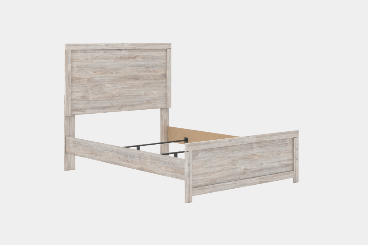 BROACHM12:Broachmyn Panel Bed & Dresser & Mirror & Nightstand,