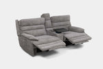 BRYANT026:Bryant 2 Power Console Loveseat,  ReclinedAngled