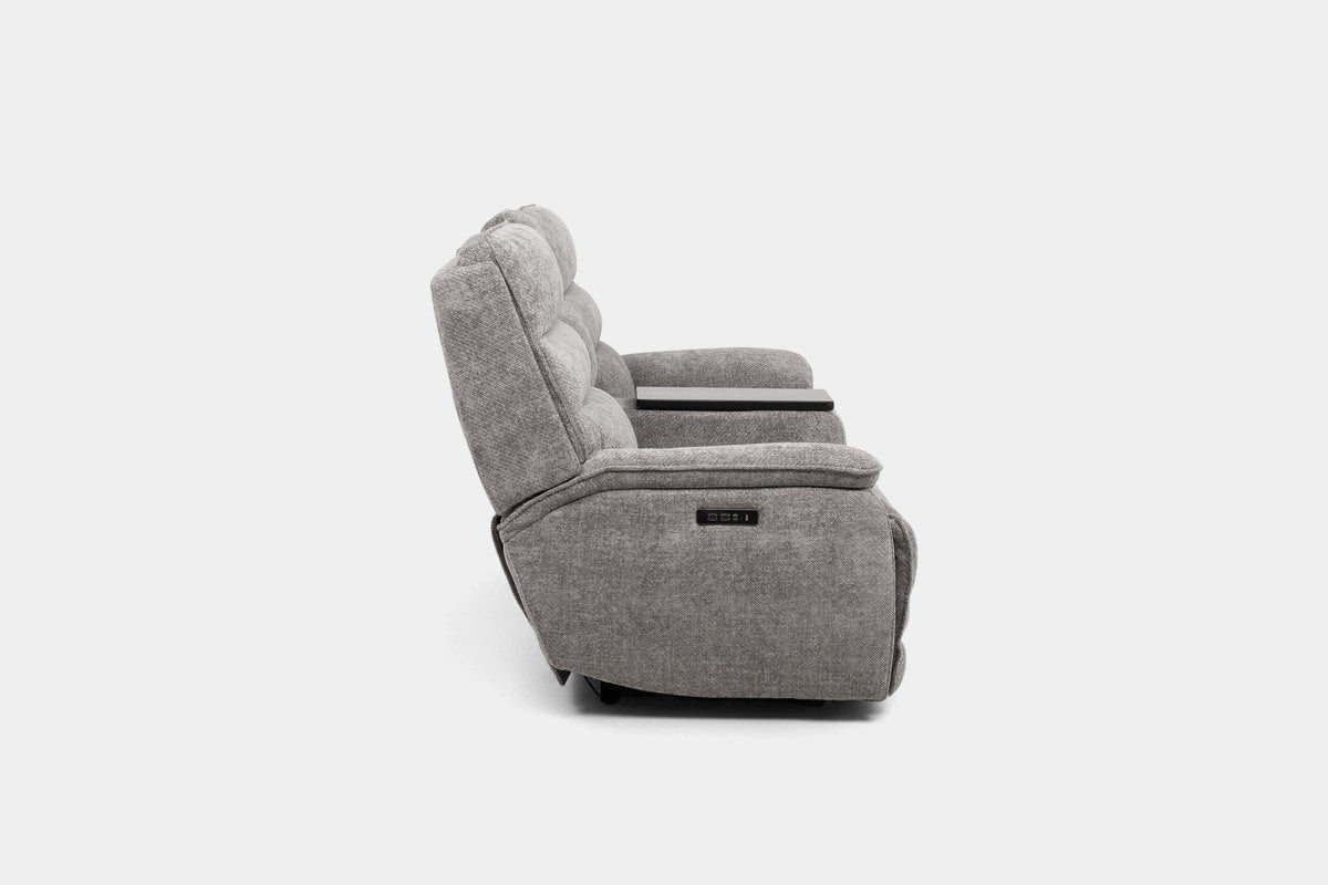 BRYANT026:Bryant 2 Power Console Loveseat, Side