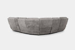 BRYANT040:Bryant 6 Piece 2 Power Chaise Sectional With 2 Power Armless Recliner, Back