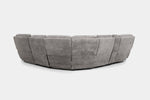 BRYANT041:Bryant 6 Piece 2 Power Chaise Sectional With 2 Power Armless Recliner, Back