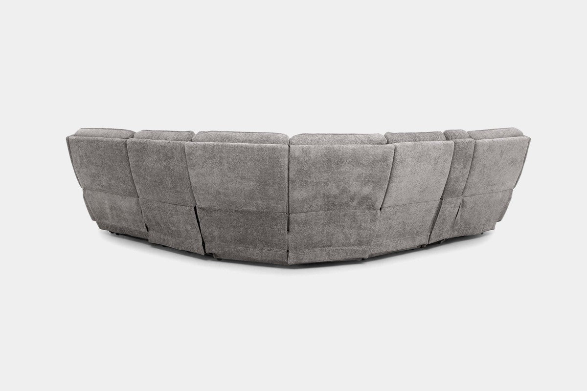 BRYANT035:Bryant 6 Piece 2 Power Sectional, Back
