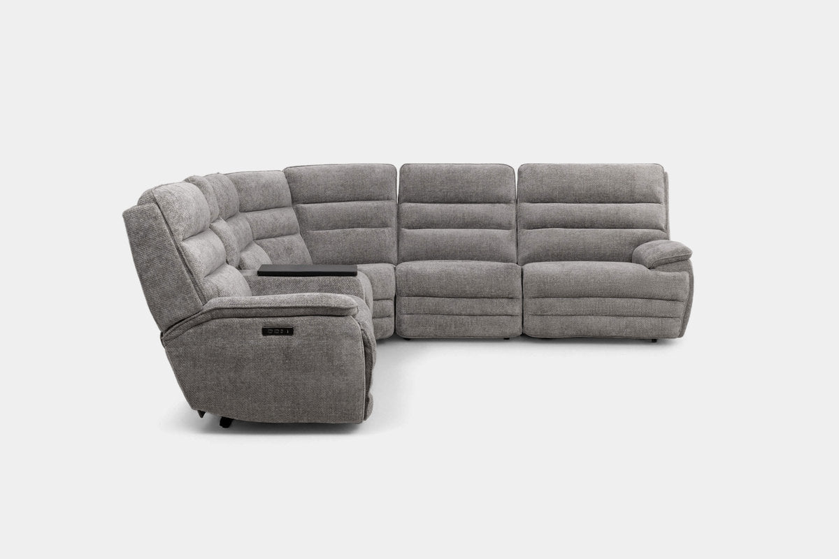 BRYANT035:Bryant 6 Piece 2 Power Sectional, Front