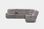 BRYANT035:Bryant 6 Piece 2 Power Sectional, Front