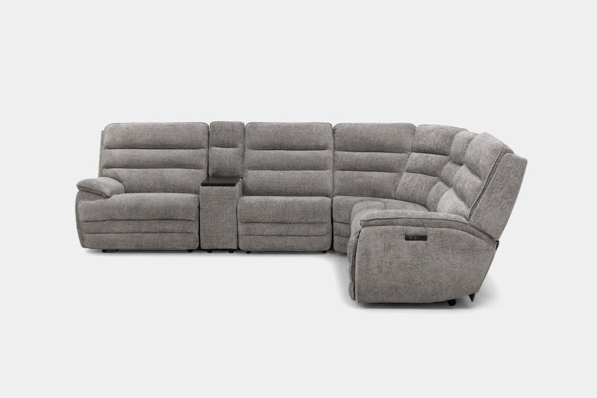 BRYANT035:Bryant 6 Piece 2 Power Sectional, Front