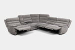 BRYANT036:Bryant 6 Piece 2 Power Sectional With 2 Power Armless Recliner, Angled
