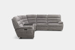 BRYANT036:Bryant 6 Piece 2 Power Sectional With 2 Power Armless Recliner, Front