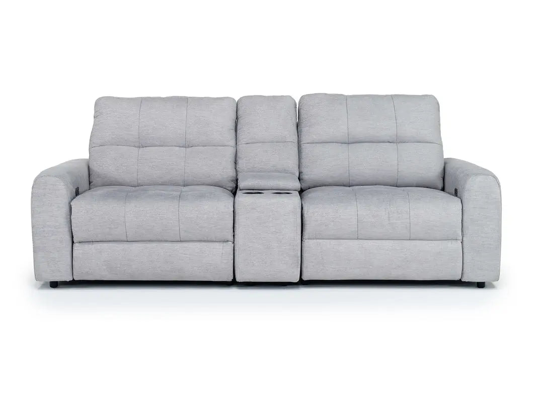 BRYCE0104:Bryce 2 Power Sofa & Console L, Front