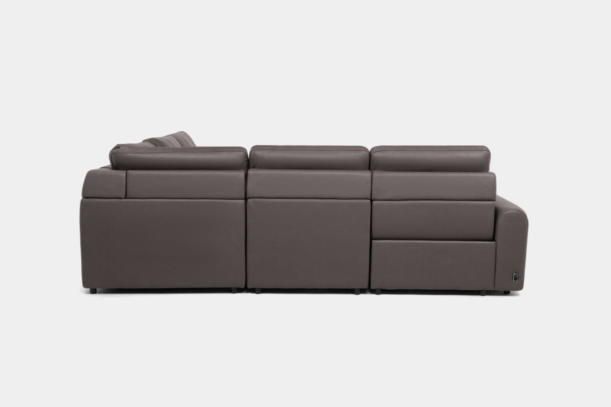BRYCE0207:Bryce 5 Piece Power Sectional, Back