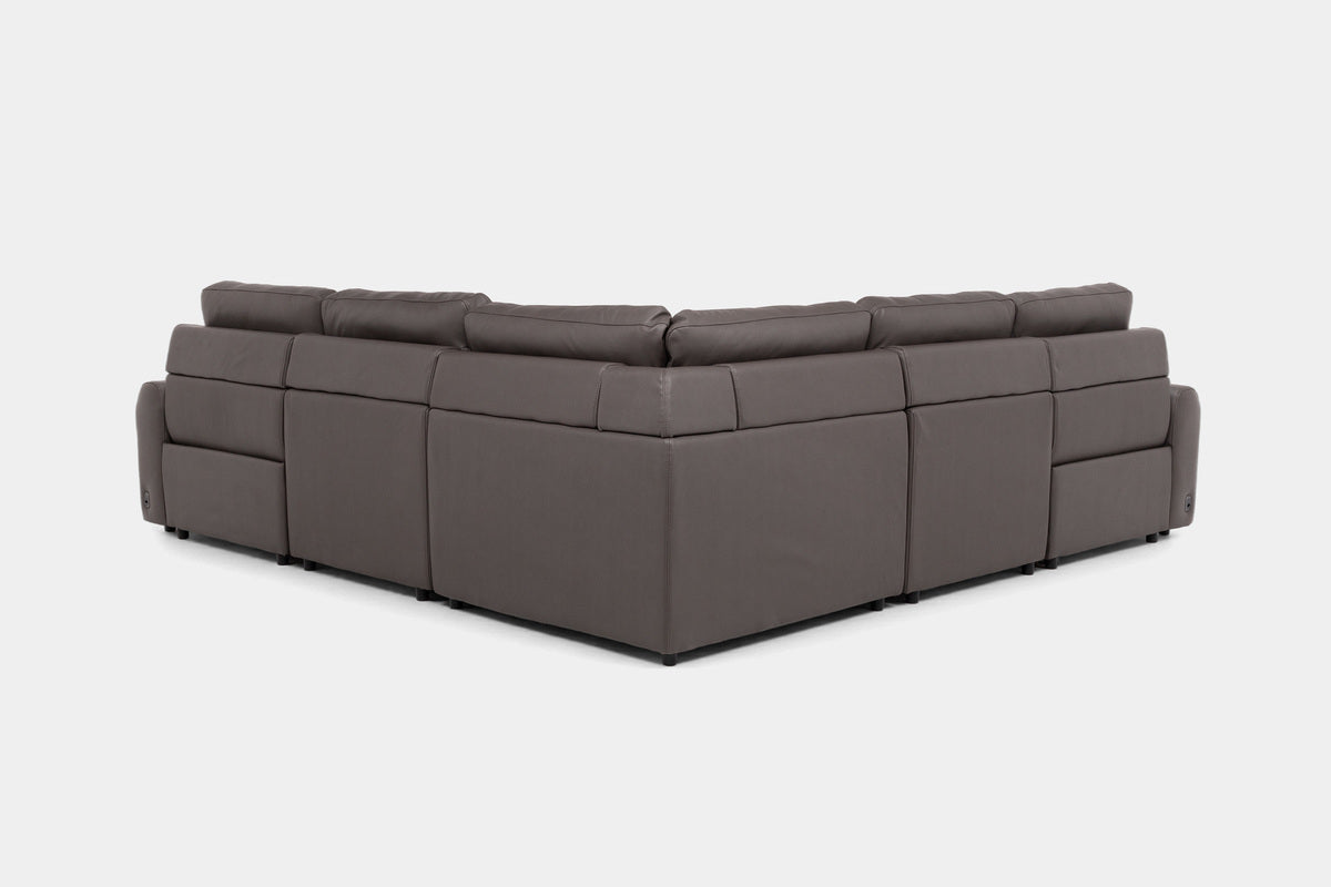 BRYCE0207:Bryce 5 Piece Power Sectional, Back