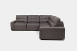 BRYCE0221:Bryce 5 Piece Power Sliding Sectional With Power Armless Slider, Front