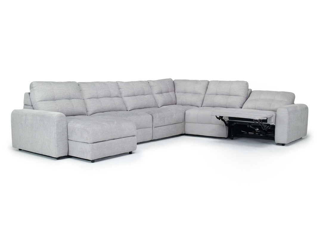 BRYCE0109:Bryce 6 Piece 2 Power Chaise S, Open