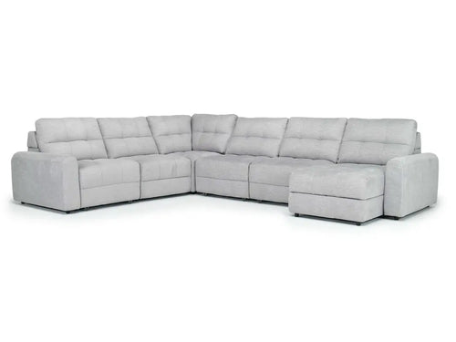 BRYCE0012:Bryce 6 Piece Chaise Sectional, Angle