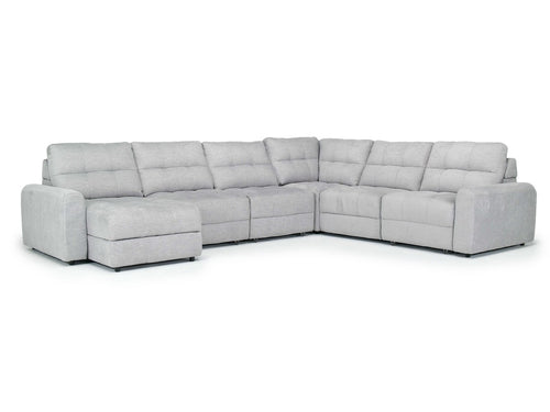 BRYCE0011:Bryce 6 Piece Chaise Sectional, Angle