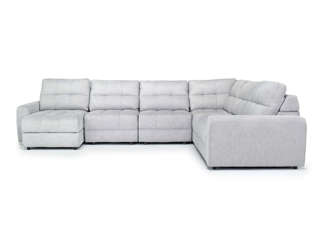 BRYCE0011:Bryce 6 Piece Chaise Sectional, Front