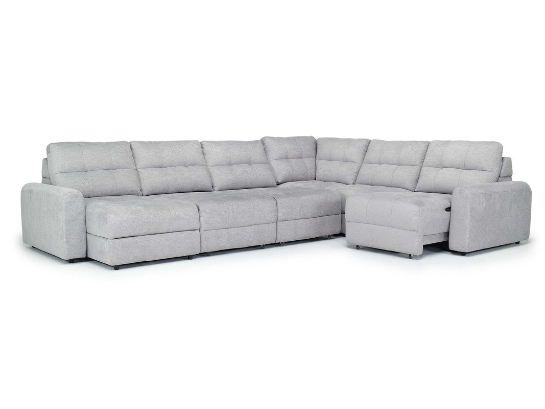BRYCE0011:Bryce 6 Piece Chaise Sectional, Open